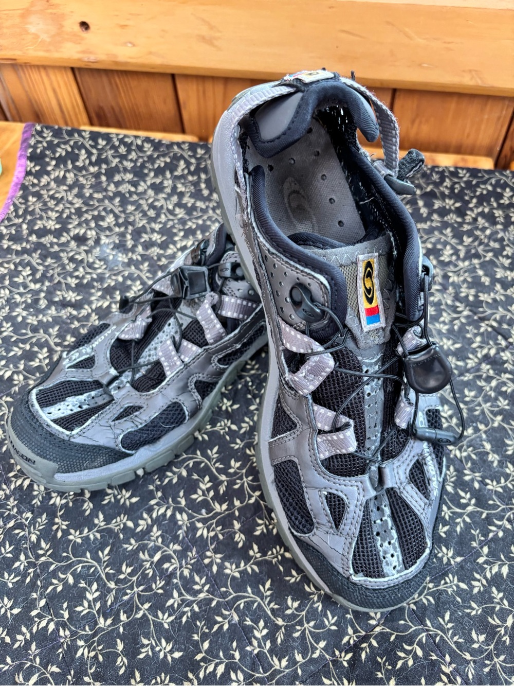 2006 Vintage Salomon Techamphibian 2 Hiking Sandals Men's 9 Gorpcore - Picture 2 of 8
